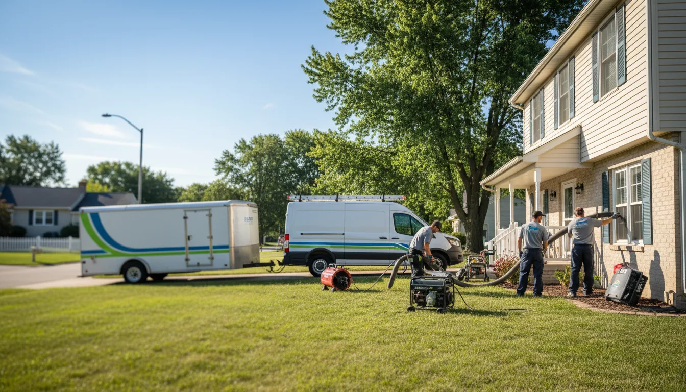Flooded Basement Restoration And Cleanup With Repair in Bessemer, MI near me